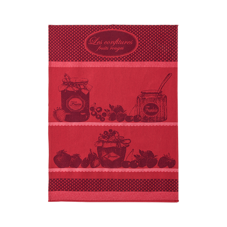 Coucke Confiture Fruits Rouge Tea Towel