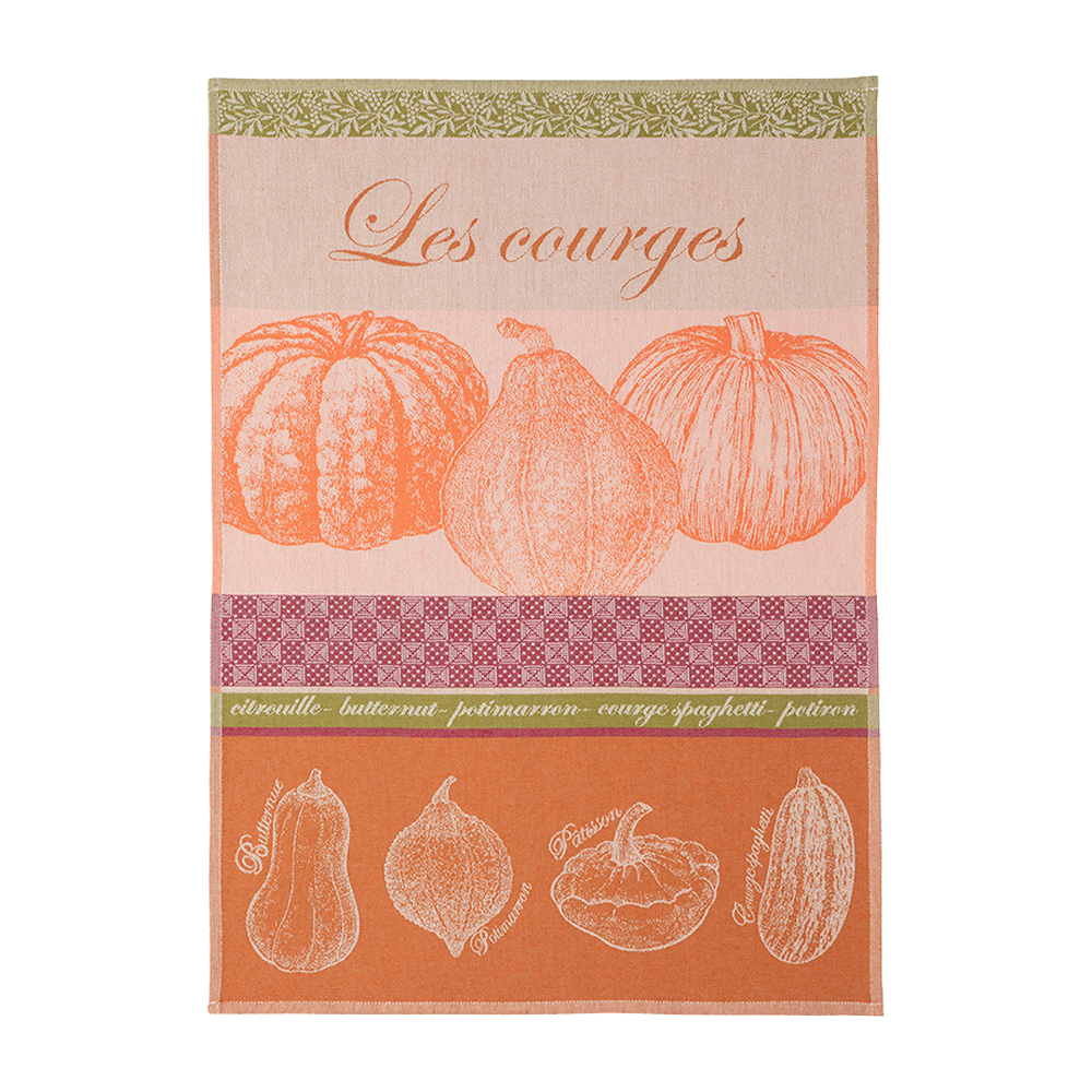 Coucke Courges Tea Towel