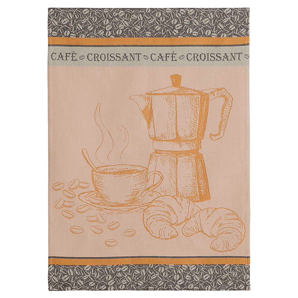 Coucke Café Croissant Tea Towel