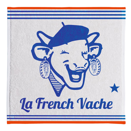 Coucke La Vache Qui Rit French Vache Terry Tea Towel - Lothantique Canada