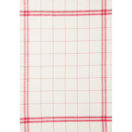 Coucke EGR Linen Red Tea Towel