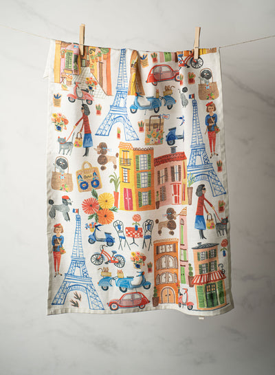 Bon|Artis Ooh La La House Tea Towel