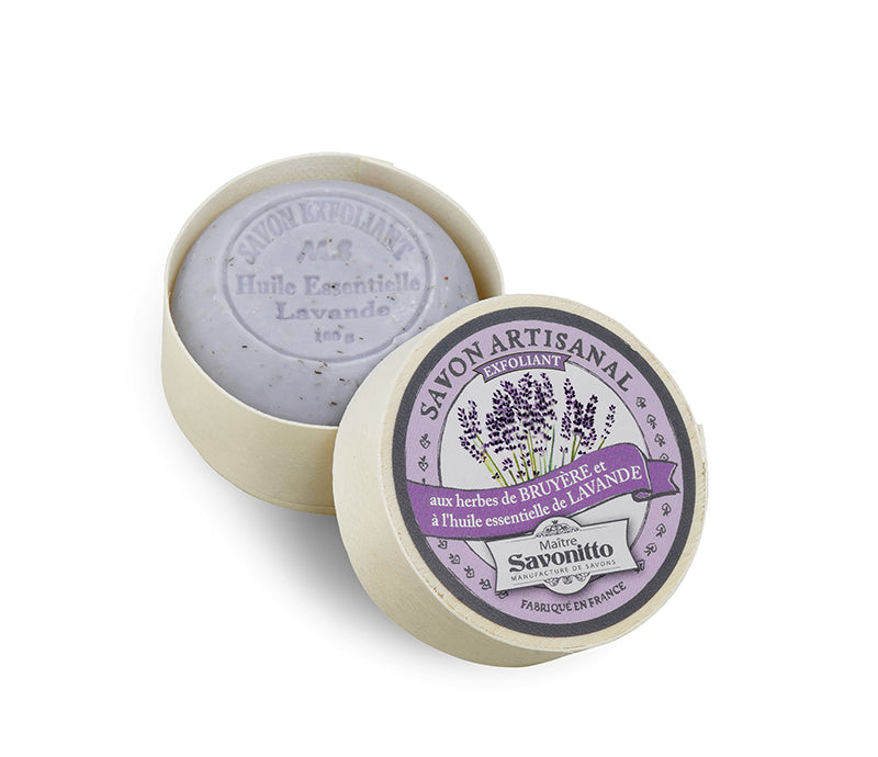 Maître Savonitto Exfoliating Lavender Soap 100g