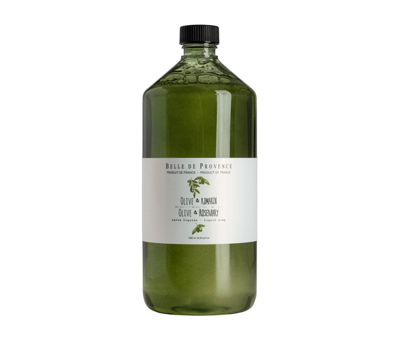 Belle de Provence Olive & Rosemary 1L Liquid Soap - Lothantique Canada