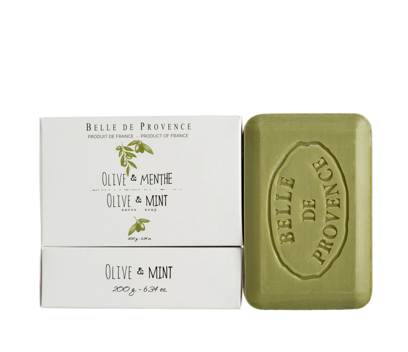 Belle de Provence Olive & Mint 200g Soap - Lothantique Canada