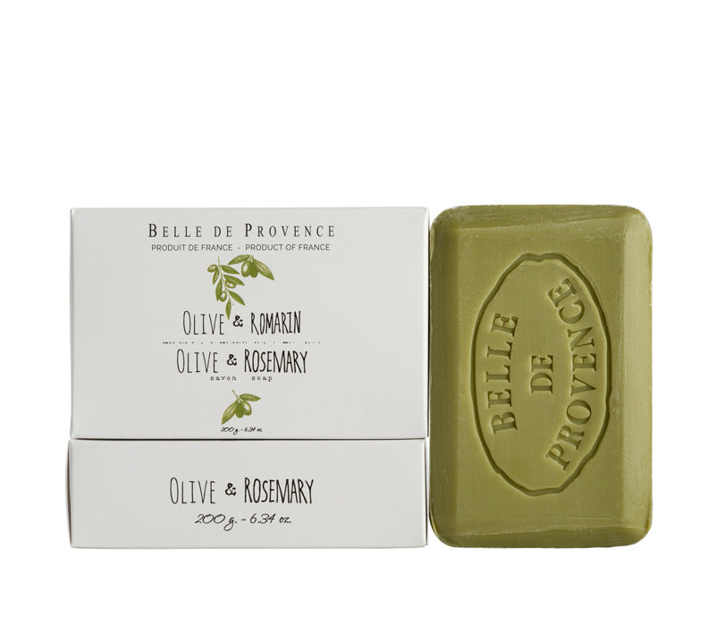 Belle de Provence Olive & Rosemary 200g Soap - Lothantique Canada