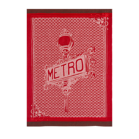 Coucke Panneau Metro Tea Towel