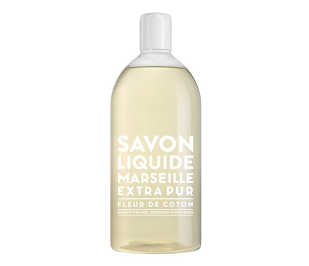 Compagnie de Provence 1L Liquid Soap Refill Cotton Flower - Lothantique Canada