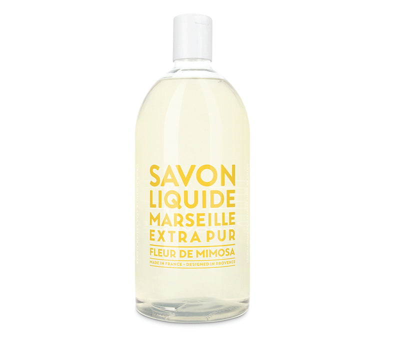 Compagnie de Provence 1L Liquid Soap Refill Mimosa Flower - Lothantique Canada