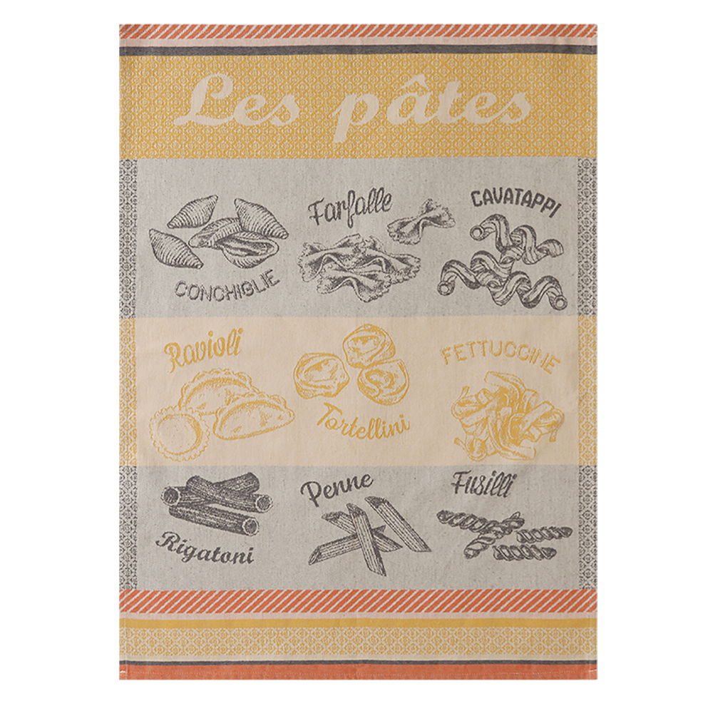 Coucke Variétés de Pâtes Tea Towel