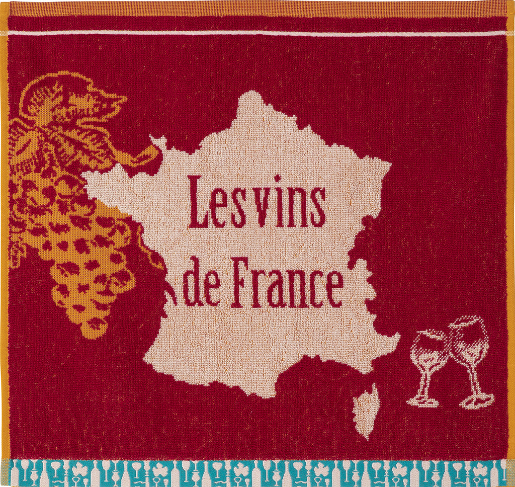 Coucke Vins de France Terry Tea Towel - Lothantique Canada